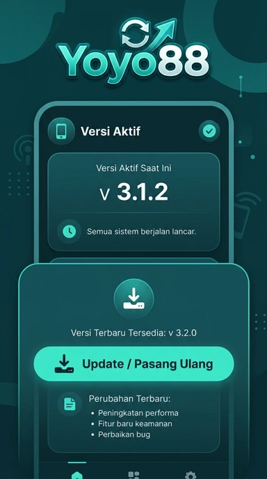 Riwayat Versi APK yoyo88 untuk Pengguna Android